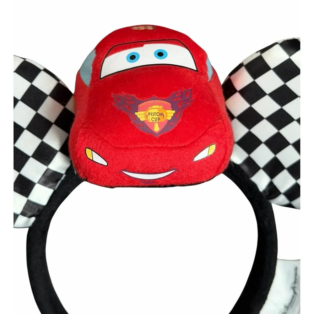 Rare Disney Cars Lightning McQueen Minnie‎ Ears Headband